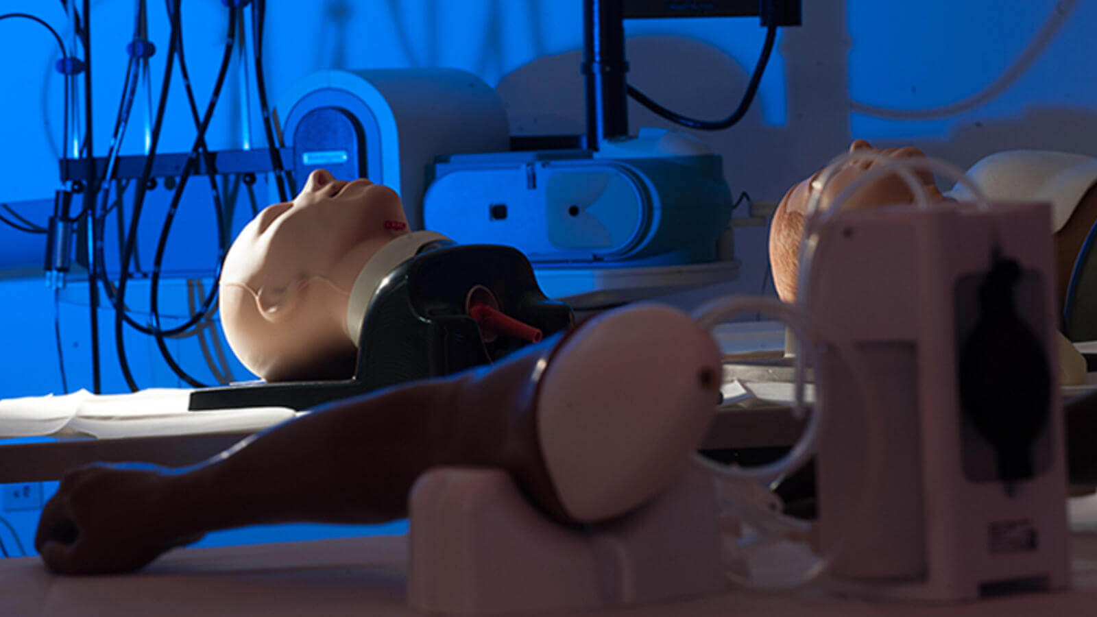 Manikin parts in Sim Lab